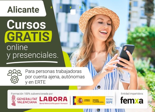 5 CURSOS GRATUITOS PARA TRABAJADORES Y AUTÓNOMOS DE ALICANTE ESTE VERANO